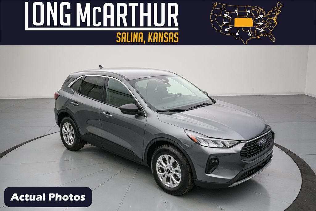 2023 Ford Escape Active in Carbonized Gray Metallic — front three-quarter view