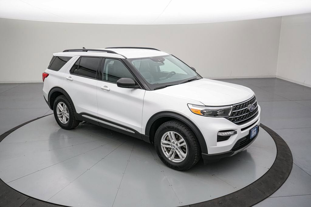 2024 Ford Explorer — rear three-quarter view