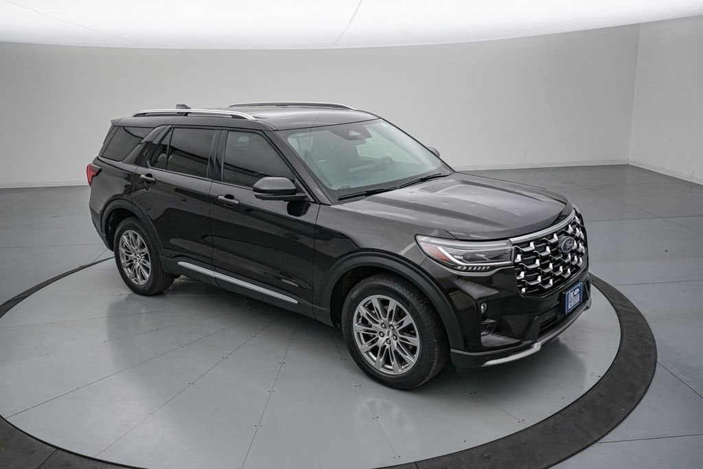2025 Ford Explorer — rear three-quarter view