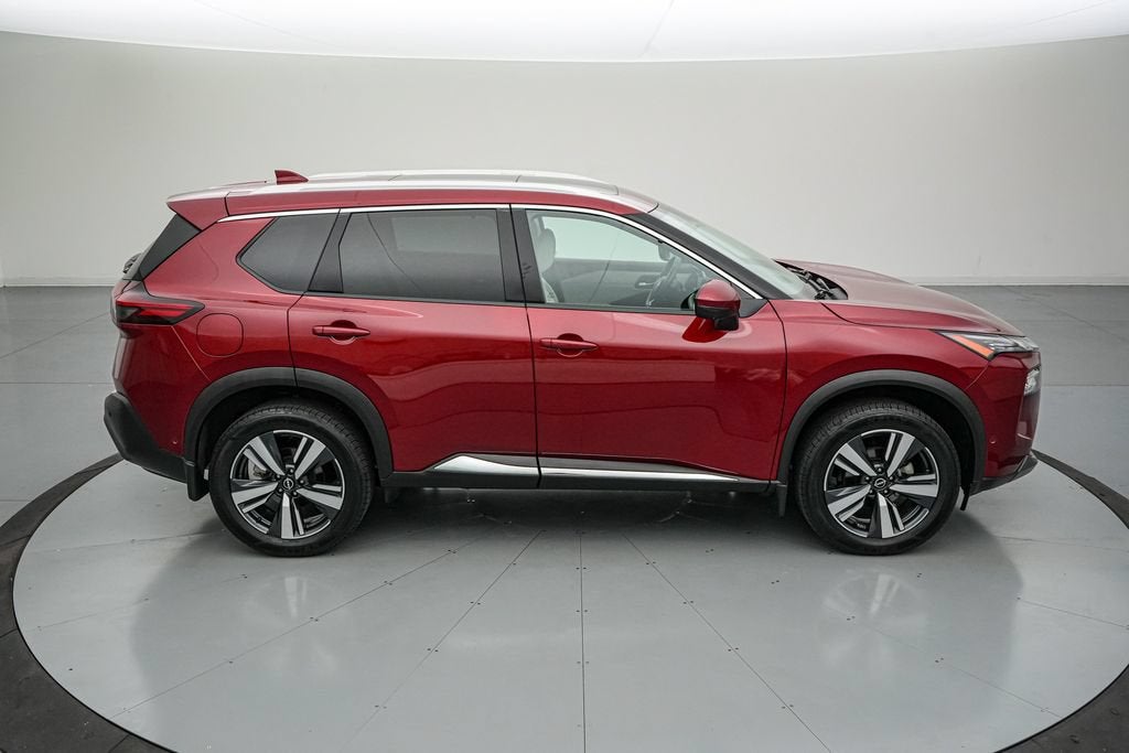 2023 Nissan Rogue — rear three-quarter view