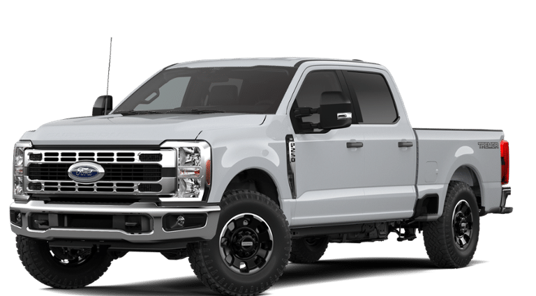 2026 Ford Super Duty F-250 XLT in Avalanche — front three-quarter view