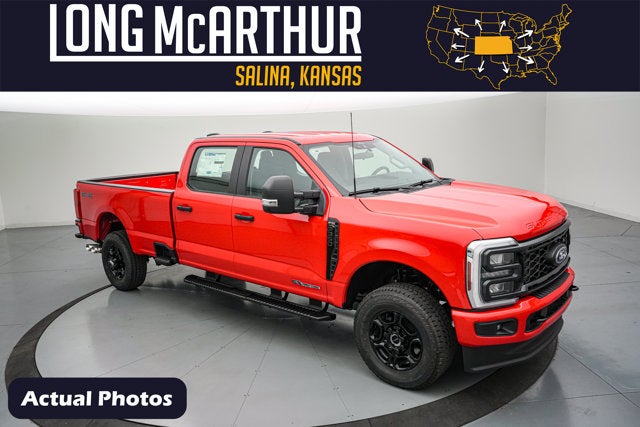 2026 Ford Super Duty F-350 XL in Race Red — front three-quarter view