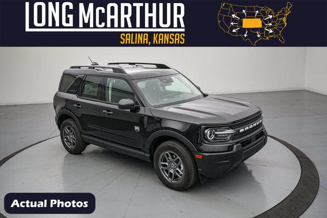 2026 Ford Bronco Sport Big Bend in Shadow Black — front three-quarter view
